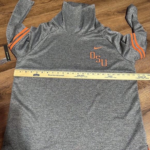 Nike Oklahoma State Women’s Sweatshirt Size XL Swoosh Turtle‎ Neck Football - Picture 10 of 11